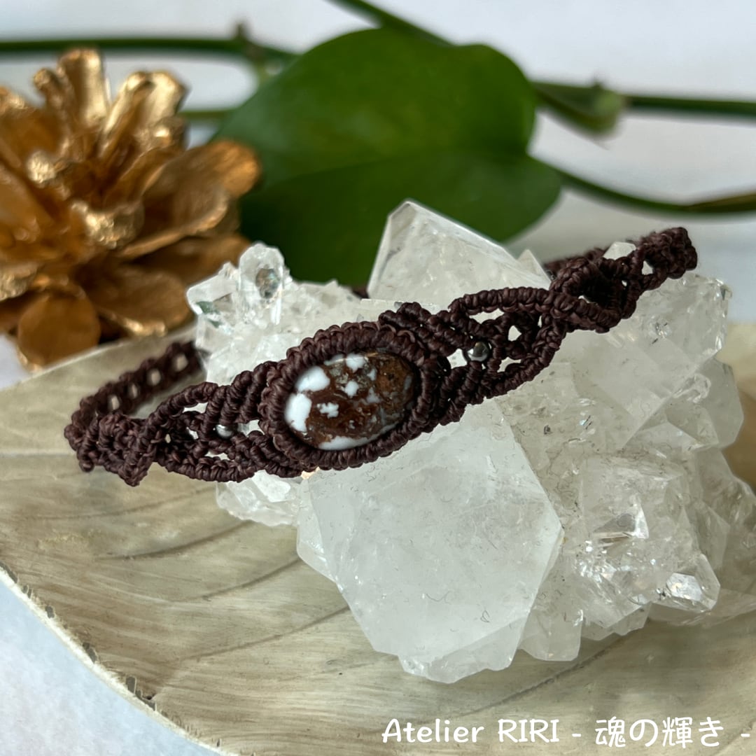 みなぎるパワー［ワイルドホース］シンプルブレスレット | Atelier 